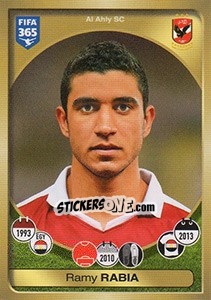 Sticker Ramy Rabia - FIFA 365: 2016-2017. South America n. 618 - Panini