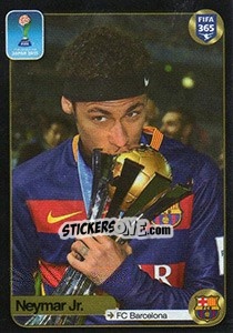 Sticker Neymar Jr. (FIFA Club World Cup) - FIFA 365: 2016-2017. South America n. 648 - Panini