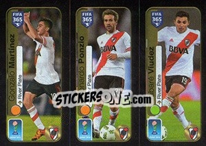 Sticker G. Martinez / Ponzio / Viudez