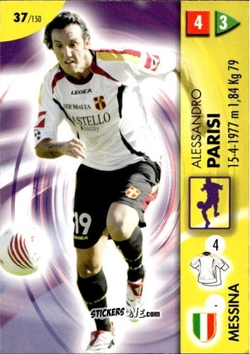Cromo Parisi - Calcio Game 2006-2007 n. 37 - Panini