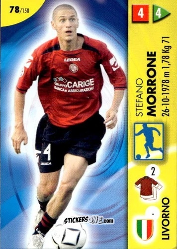 Cromo Morrone - Calcio Game 2006-2007 n. 78 - Panini