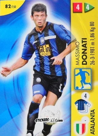 Figurina Donati - Calcio Game 2006-2007 n. 82 - Panini