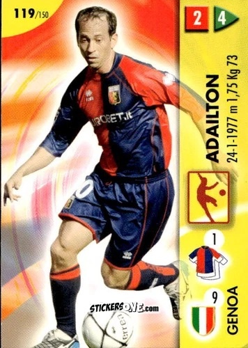 Sticker Adailton - Calcio Game 2006-2007 n. 119 - Panini