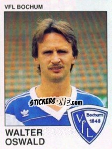 Sticker Walter Oswald - German Football Bundesliga 1989-1990 - Panini