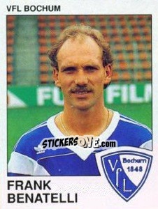 Sticker Frank Benatelli - German Football Bundesliga 1989-1990 - Panini