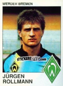 Cromo Jurgen Rollmann - German Football Bundesliga 1989-1990 - Panini