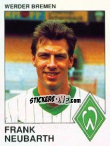 Sticker Frank Neubarth - German Football Bundesliga 1989-1990 - Panini