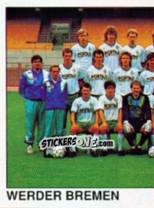 Figurina Team - German Football Bundesliga 1989-1990 - Panini