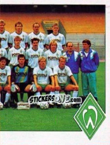 Sticker Team - German Football Bundesliga 1989-1990 - Panini