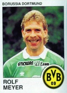 Sticker Rolf Meyer - German Football Bundesliga 1989-1990 n. 40 - Panini