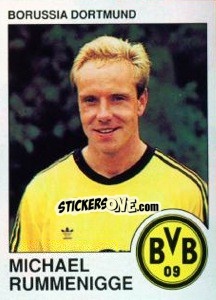 Cromo Michael Rummenigge - German Football Bundesliga 1989-1990 - Panini
