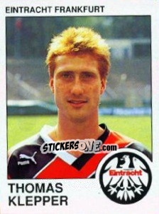 Figurina Thomas Klepper - German Football Bundesliga 1989-1990 - Panini