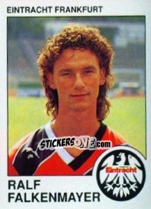 Cromo Ralf Falkenmayer - German Football Bundesliga 1989-1990 - Panini