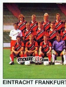 Sticker Team - German Football Bundesliga 1989-1990 - Panini