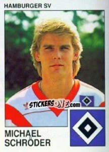 Sticker Michael Schroder - German Football Bundesliga 1989-1990 - Panini