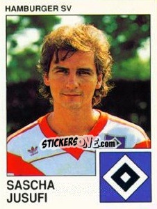 Sticker Sascha Jusufi - German Football Bundesliga 1989-1990 - Panini