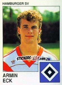 Cromo Armin Eck - German Football Bundesliga 1989-1990 - Panini