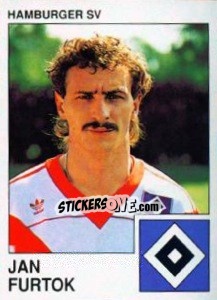 Sticker Jan Furtok - German Football Bundesliga 1989-1990 - Panini