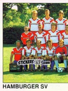 Sticker Team - German Football Bundesliga 1989-1990 - Panini