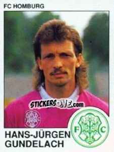 Figurina Hans-Jurgen Gundelach - German Football Bundesliga 1989-1990 - Panini