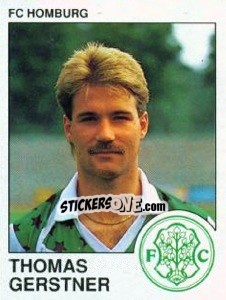 Cromo Thomas Gerstner - German Football Bundesliga 1989-1990 - Panini