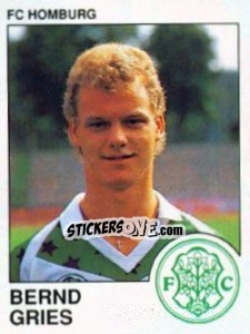 Sticker Bernd Gries - German Football Bundesliga 1989-1990 - Panini