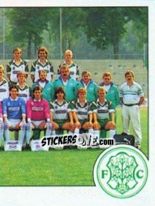 Figurina Team - German Football Bundesliga 1989-1990 - Panini