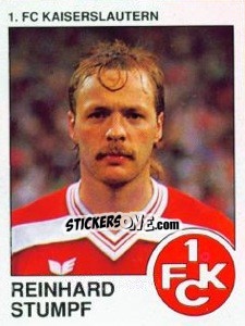 Cromo Teinhard Stumpf - German Football Bundesliga 1989-1990 - Panini