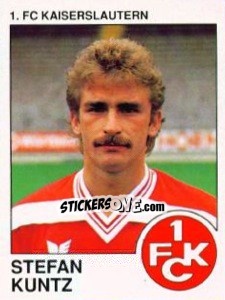 Cromo Stefan Kuntz - German Football Bundesliga 1989-1990 - Panini