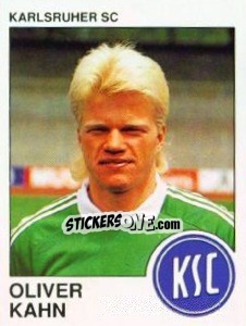 Figurina Oliver Kahn - German Football Bundesliga 1989-1990 - Panini