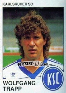 Sticker Wolfgang Trapp - German Football Bundesliga 1989-1990 - Panini