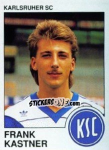 Cromo Frank Kastner - German Football Bundesliga 1989-1990 - Panini