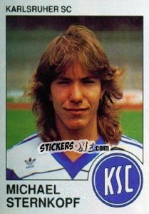 Sticker Michael Sternkopf - German Football Bundesliga 1989-1990 - Panini