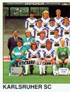 Sticker Team - German Football Bundesliga 1989-1990 - Panini