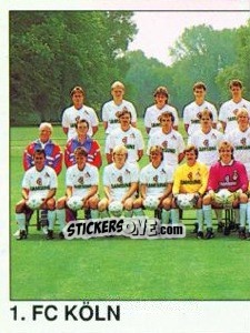 Figurina Team - German Football Bundesliga 1989-1990 - Panini