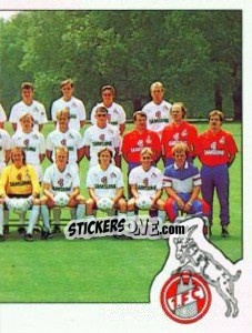 Sticker Team - German Football Bundesliga 1989-1990 n. 182 - Panini