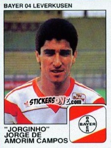 Sticker Jorginho - German Football Bundesliga 1989-1990 n. 194 - Panini