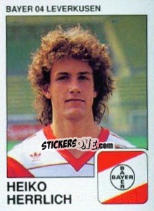 Sticker Heiko Herrlich - German Football Bundesliga 1989-1990 - Panini