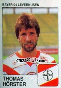 Figurina Thomas Horster - German Football Bundesliga 1989-1990 - Panini