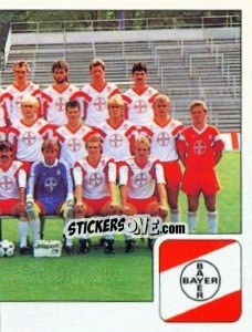 Sticker Team - German Football Bundesliga 1989-1990 - Panini