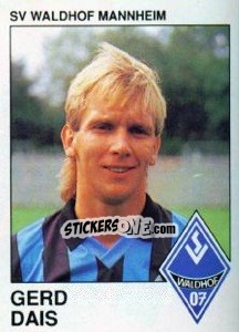 Cromo Gerd Dois - German Football Bundesliga 1989-1990 - Panini