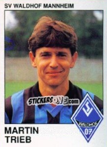 Figurina Martin Trieb - German Football Bundesliga 1989-1990 - Panini