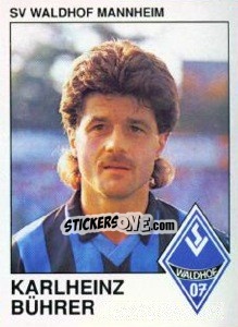 Sticker Karlheinz Buhrer