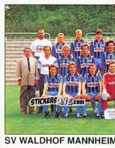 Sticker Team - German Football Bundesliga 1989-1990 - Panini