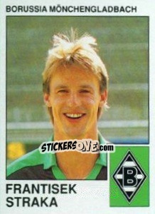 Cromo Frantisek Straka - German Football Bundesliga 1989-1990 - Panini