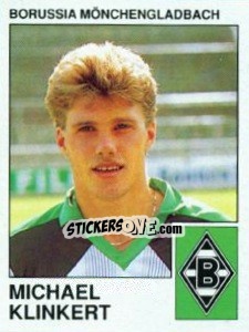 Figurina Michael Klinkert - German Football Bundesliga 1989-1990 - Panini