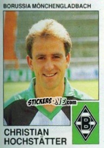 Figurina Christian Hochstatter - German Football Bundesliga 1989-1990 - Panini