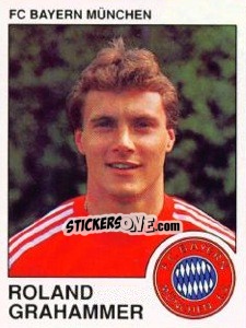 Figurina Roland Grahammer - German Football Bundesliga 1989-1990 - Panini