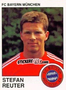 Figurina Stefan Reuter - German Football Bundesliga 1989-1990 - Panini