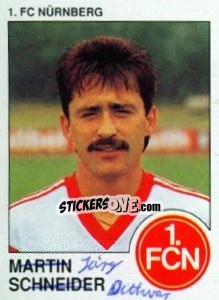 Figurina Jorg Dittwar - German Football Bundesliga 1989-1990 - Panini